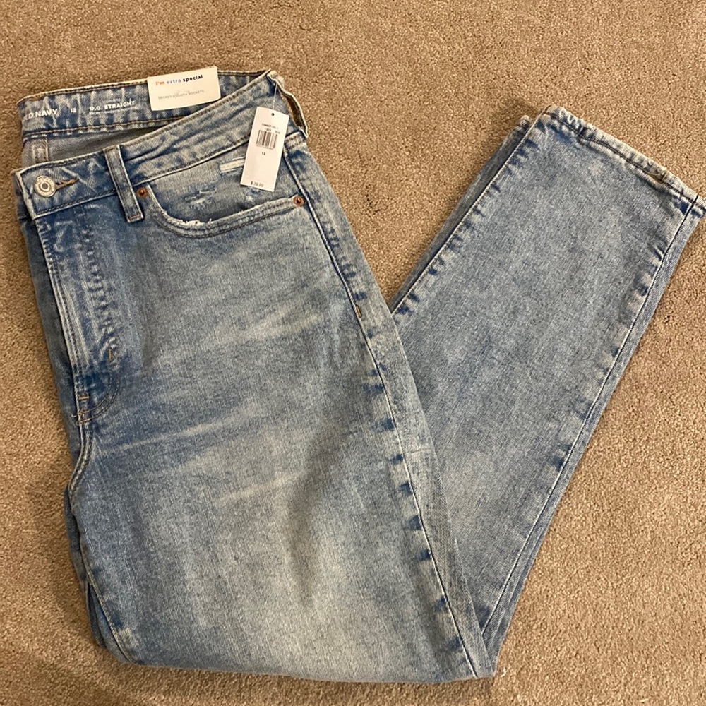 Old Navy High Rise O.G. Straight Jeans